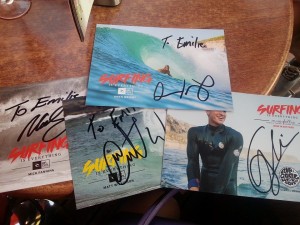 autographes surfers