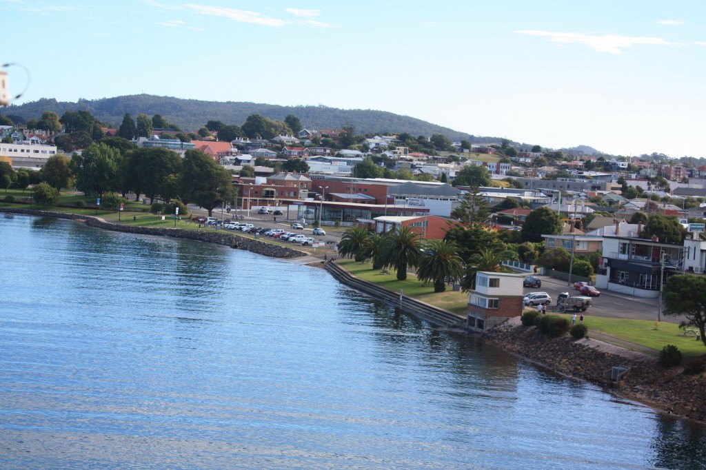 devonport vue bateau