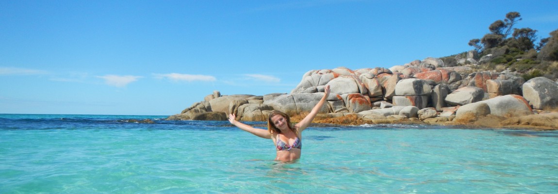 Bay of fires : bienvenus dans ma piscine grandeur nature !