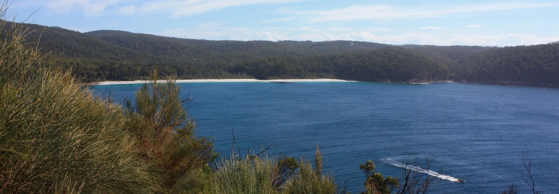 fortescue bay vue de la marche de cap hauy