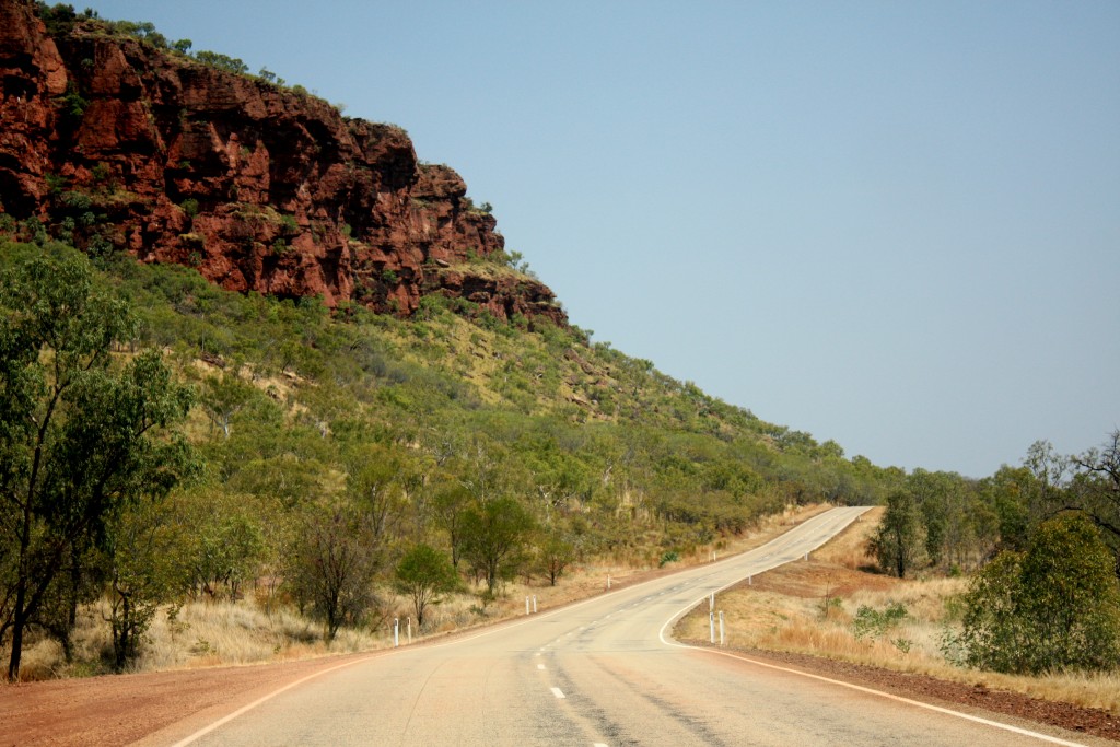 route darwin broome australie